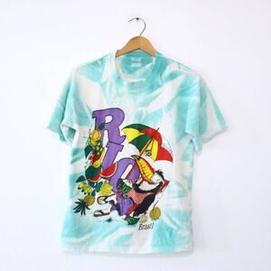 Vintage Rio Brasil T Shirt Medium